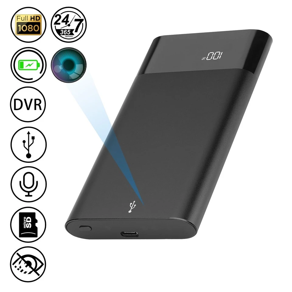 H3 Power Bank Camera — Hidden Camera With 5000mAh Battery And Audio price H3 Power Bank Camera — Hidden Camera With 5000mAh Battery And Audio price