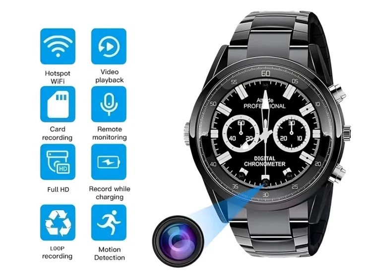 Spy Wrist Watch Camera with Night Vision Spy Wrist Watch Camera with Night Vision