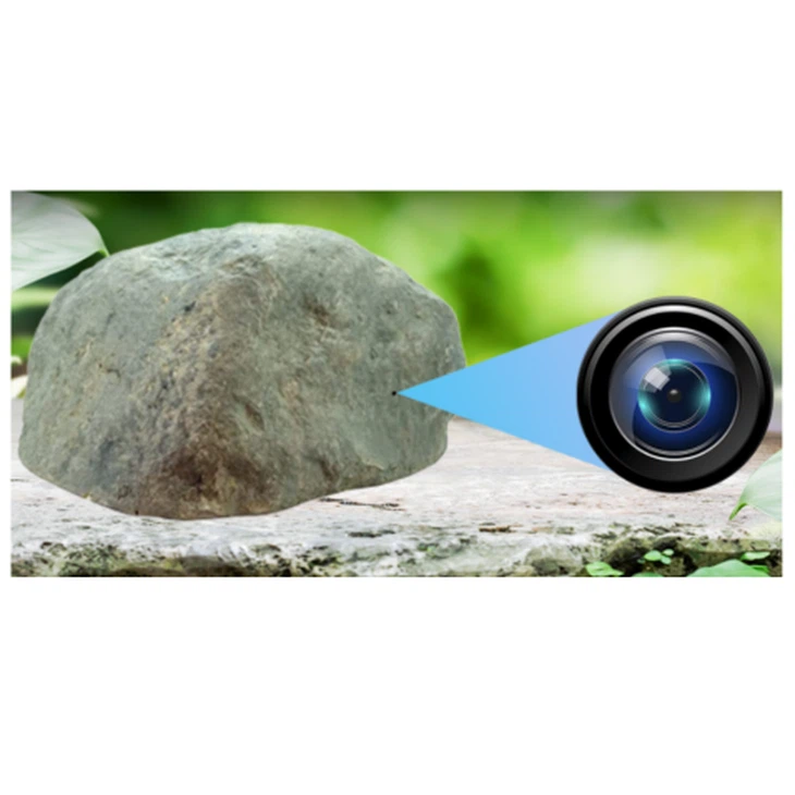 Stone Outdoor Hidden Camera Stone Outdoor Hidden Camera